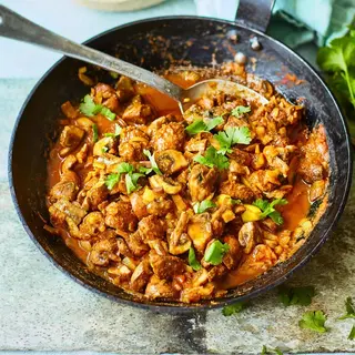 Champiñones Bhaji