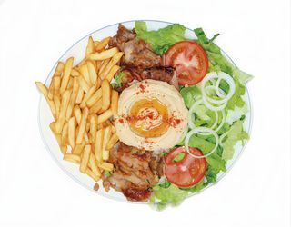 Shawarma Plato Combinado