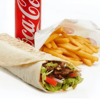 Menú Durum Kebab Maxi