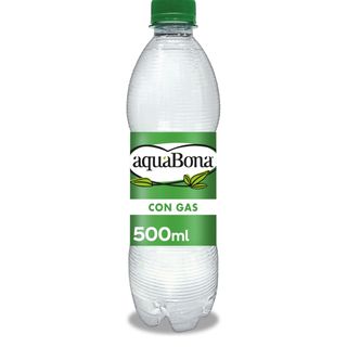 Agua con gas 