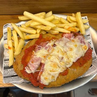Milanesa Napolitana de pollo