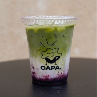 Arándano Iced Matcha