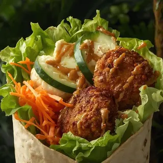 Wrap Vegetariano Mediterráneo