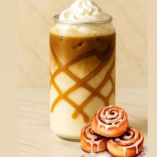 Cinnamon Roll Ice Latte