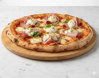 Pizzetas Mortadella E Ricotta (20 Cm.)