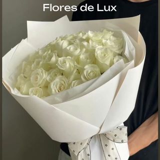 Rosas Blancas 25 Uds