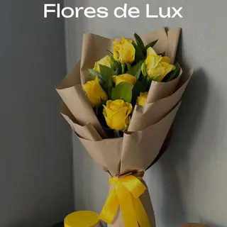 Media Docena Rosas Amarillas