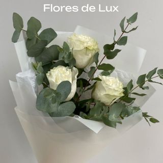 Rosas Blancas 3 Uds