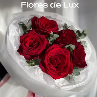 Rosas Rojas 5 Uds