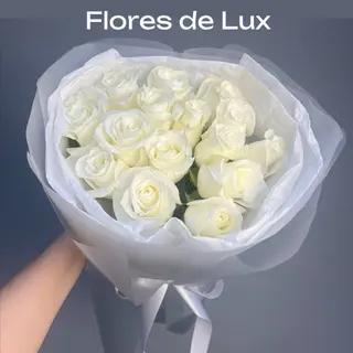 Rosas Blancas 15 Uds