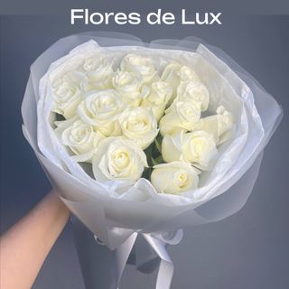 Rosas Blancas 15 Uds