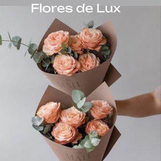Media Docena Rosas Naranjas