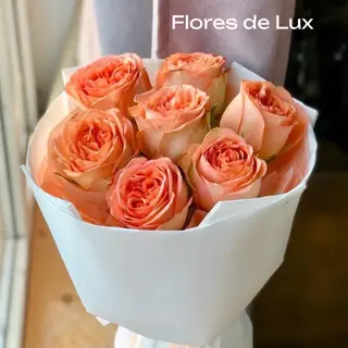 Rosa Naranja 7 Uds