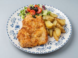 Plato De Chuleta De Cerdo Schabowy
