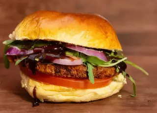 Burger Vegetarian Style