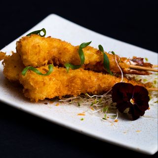 Langostinos en tempura (3 Uds)