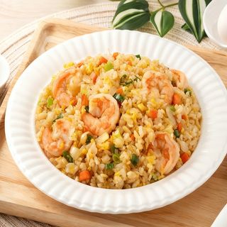 Arroz con gambas