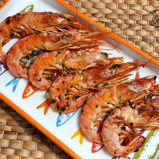 Gambas a la plancha