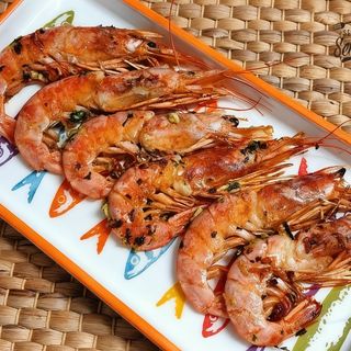 Gambas a la plancha