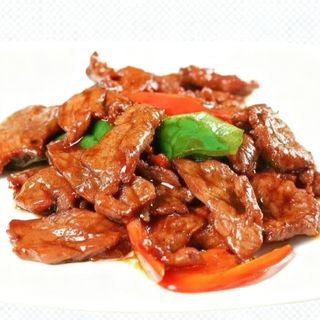 Ternera con salsa ostras