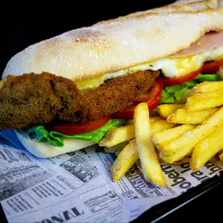 Sánguche De Milanesa De Ternera