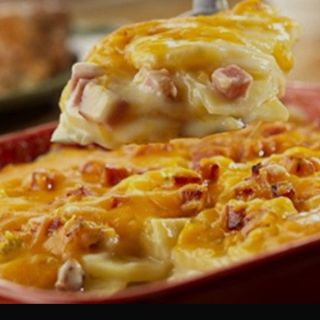 Prosciutto gratinado