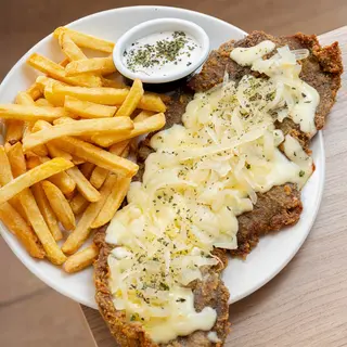 Milanesa Buenos Aires (Fugazzeta)