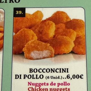 Bocconcini di pollo