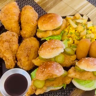 Plato para 2 – Pollo Crujiente y sabroso!