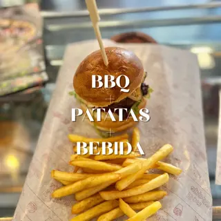 Menú Hamburguesa BBQ