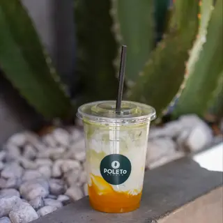 Iced Mango Matcha Latte