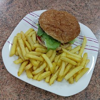 Hamburguesa de pollo