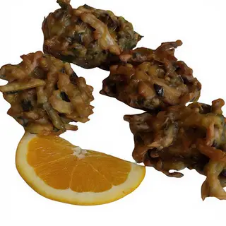 pakora de gambas
