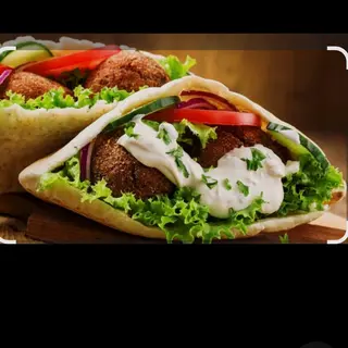 Kebab de falafel 