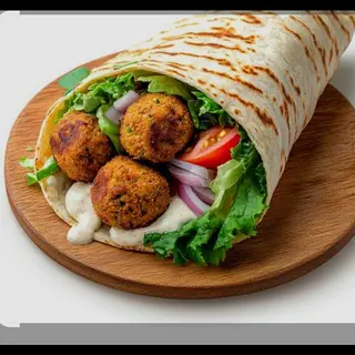 Durum Rollo falafel 