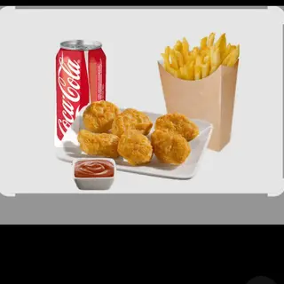 Menu Nuggets de pollo 6unid