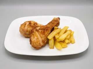 Plato muslo de pollo