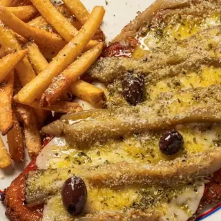 Milanesa parmigiana 