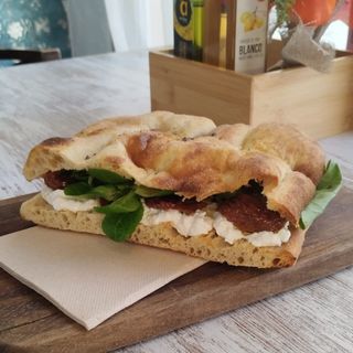 Focaccia vegetariana