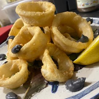 Calamares a la andaluza con alioli