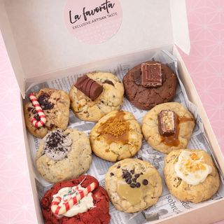 Caja 9 cookies variadas