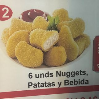 Menu nuggets 