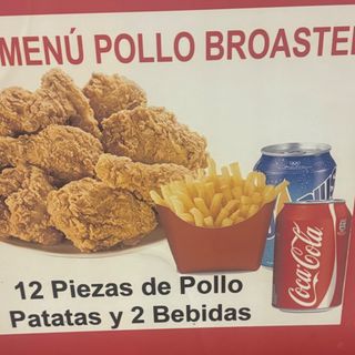 Menú Pollo Broaster