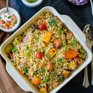 Vegetable biryani