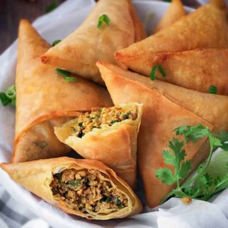 Keema samosa