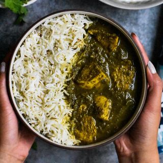 Chicken tikka saag
