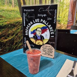 HELADO DE SALPICON DE FRUTAS O TIZANA.