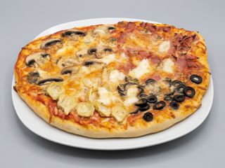 Pizza 4 estaciones (33 cm.)