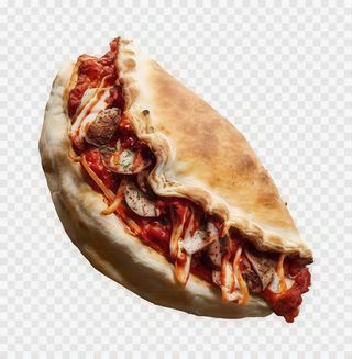Pizza Calzone Kebab (28 Cm.)
