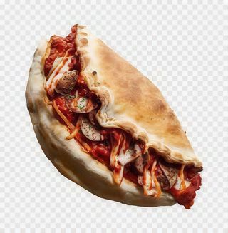 Pizza Calzone Kebab (32 Cm.)